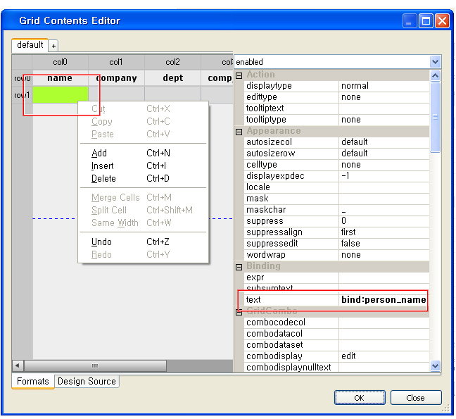 Making the Registration Form (person_entry.xfdl)