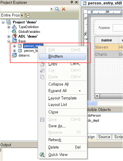Making the Registration Form (person_entry.xfdl)