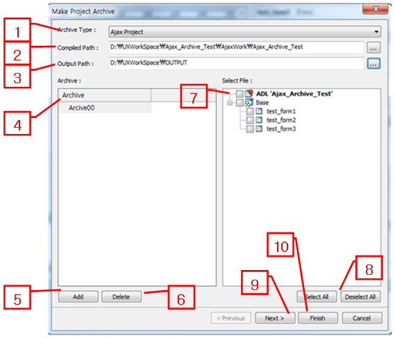 A creation of distributive file