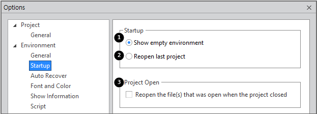 Option Settings