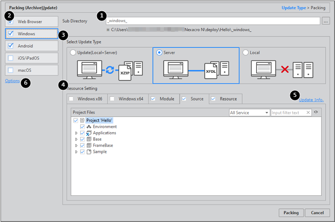 Creating Installation Files (or Web Documents) for Deployment