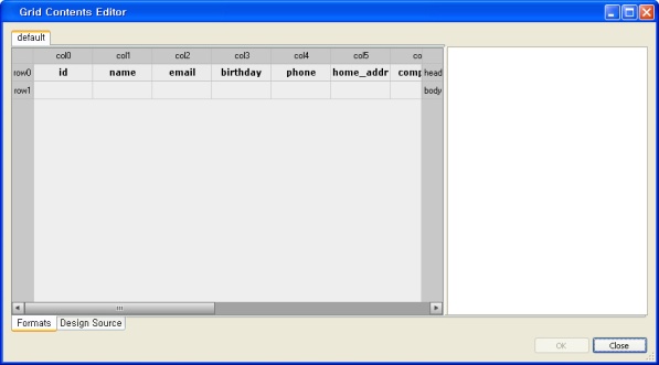 Sample Project (Creating Search Form-list.xfdl)