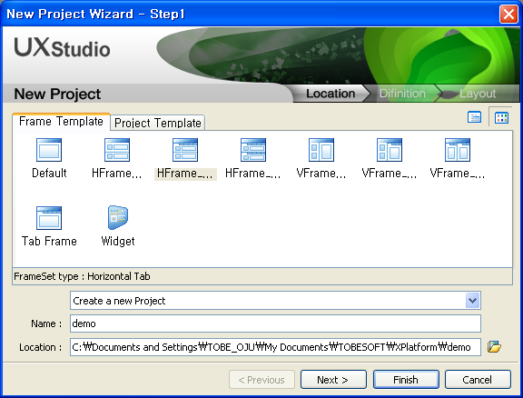 Sample Project (Creating Search Form-list.xfdl)