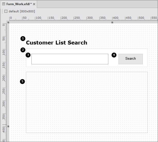 Creating a Customer List Inquiry Screen