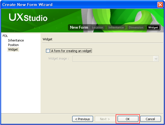 Making the Menu Form (menu.xfdl)